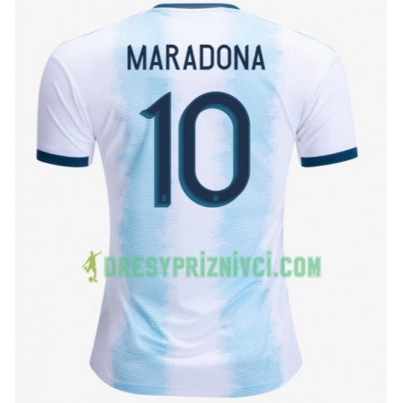 Fotbalový Dres Argentina Diego Maradona 10 Domácí Copa América 2019